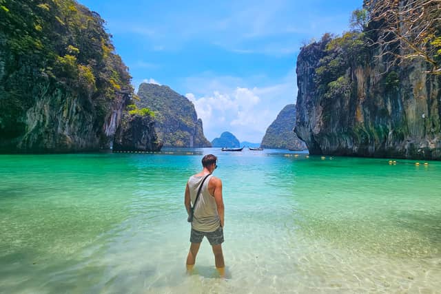 From Railay: Private Longtail Boat Island Hopping Tour