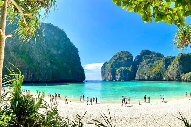 Krabi: Phi Phi Islands Sunset Tour with BBQ Dinner + Plankton
